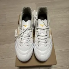 ミズノ モナルシーダ NEO WIDE JP 26.5cm ホワイト×ゴールド