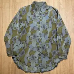 柄シャツ シャツ