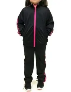 キッズ ジャージセット ネイビー/ピンク 150cm