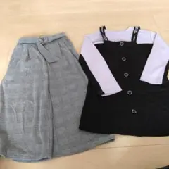 ボトムス　ジャンパースカート　140サイズ
