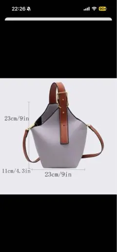 紫 ショルダーバッグ SHEIN