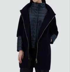 ヘルノ　ロング　コート　コンビネーション　レディース　ダウン