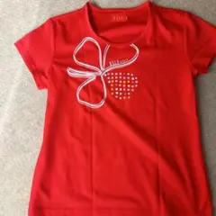 ELLE GOLF レディース シャツ L レッド