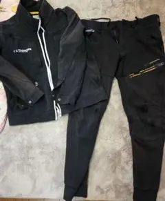 Z.FRONTIER 作業着上下セット M ブラック