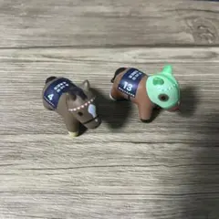 競馬フィギュア 2体セット