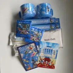 【新品未使用】ディズニーアンバサダーホテル　アメニティ　コップ＆歯ブラシ等14点