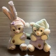 ディズニー　ジェラトーニ　ステラルー　ぬいぐるみストラップ
