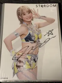 STARDOM サイン入りポートレートなつぽい DDM - メルカリ