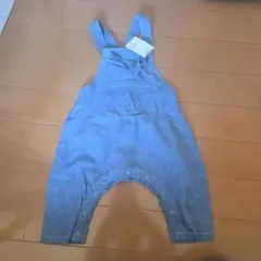 80cm ブルーオーバーオール