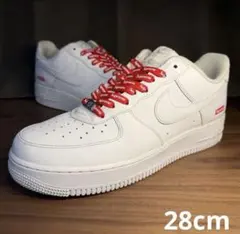Supreme エアフォース1 28cm シュプフォース 紐付き
