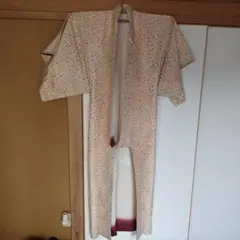 クリーム色 花柄 訪問着