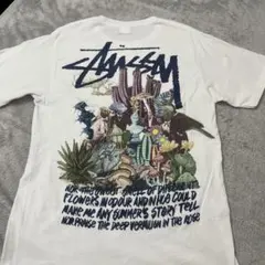 Stüssy グラフィックTシャツ M ホワイト