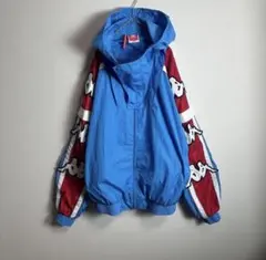 Kappa フード付きナイロンジャケット Lサイズ