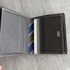 タケオキクチ☆二つ折り財布黒