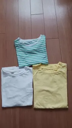 130cm Tシャツ・肌着 男の子　3枚セット
