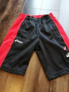 ASICS　ジャージ　ハーフパンツ120