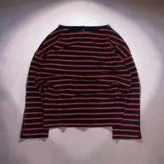 y2k archive OLD UNIQLO striped l/s tee