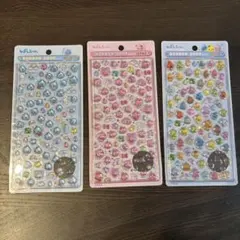 ボンボンドロップシールミニ　しずくちゃん　3枚セット　新品未使用　正規品