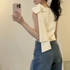 完売 Bibiy DONNA RIBBON VEST - メルカリ