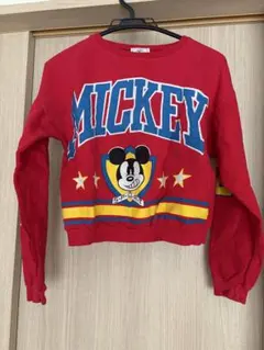 アメリカ　ビンテージ　ミッキーマウス キッズ　トレーナー　80年代