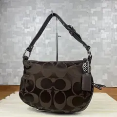 1079 COACH コーチ シグネチャー ショルダーバッグ ワンショルダー 