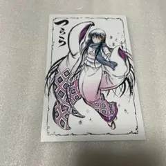 〈画像2枚〉ぬらりひょんの孫 氷麗 雪女 つらら マルイ 缶バッジ ステッカー ぬらりひょんの孫 ぬら孫 缶バッジ キャラバッジ マルイ つらら