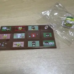 サンリオ けろけろけろっぴ ちょこぶろっくしーる＆ぞうきんがけレースフィギュア