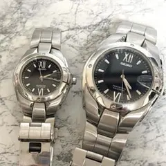 SEIKO 4F32 8F32 パーペチュアル2本　ペア　動作未確認　ジャンクのサムネイル