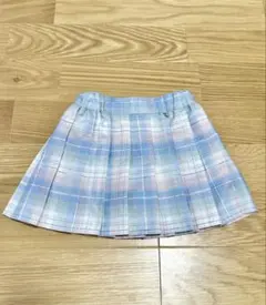 120 チェックスカート