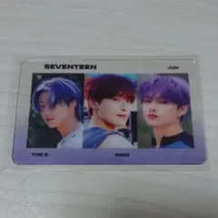 SEVENTEEN ミンハオ ディノ ジュン 韓国店舗特典クリアトレカ