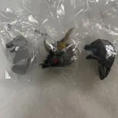 ゴジラ70thヘッドマグネット3体セット 未使用