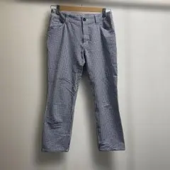 Bon Sens チェック柄 ストレートパンツ サイズ40