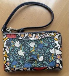 COACH フラワープリント ポーチ