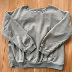 フリル トレーナー 裏起毛