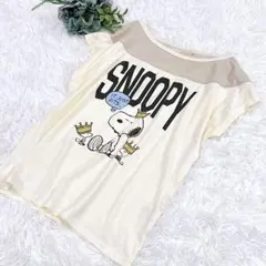 【ユニクロ】Tシャツ 半袖 スヌーピー ルームウェア 部屋着 M