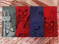 海外限定 スパイダーマン マクドナルド コラボ フィギュア 4種 - メルカリ