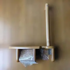 ベッド柵に取り付け可能】トイレットペーパーホルダー 介護 ペット 