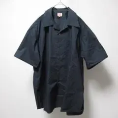 Der SAMMLER オープンカラー 半袖シャツ S ネイビー
