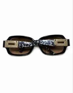 JIMMY CHOO サングラス レオパード柄 ゴールド金具のサムネイル
