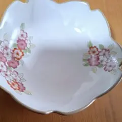 稀 桜柄 美品 撫松庵 鉢 花柄 陶器 盛り鉢のサムネイル