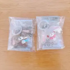 匿名配送　シュガーバニーズ めじるしアクセサリー しろうさ くろうさ セット