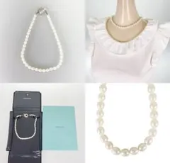 ティファニー TIFFANY&Co. パール ネックレス シルバー 淡水 トグルのサムネイル