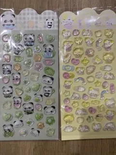 ぷくぷくどうぶつシール