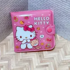 未使用　HELLO KITTY ビニールピンク財布　キティちゃん
