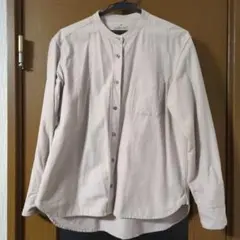 MUJI ベージュ 長袖シャツ М