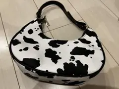 【ANAP】ショルダー&ハンドバッグ 牛柄 マルチ ブラック ミックスのサムネイル