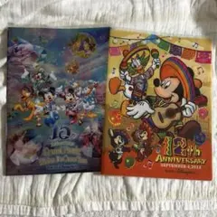 東京ディズニーリゾート クリアファイル 2枚セット