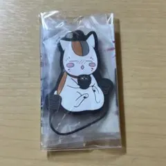 はま寿司　夏目友人帳　ラバーストラップ　ほろ酔いニャンコ先生