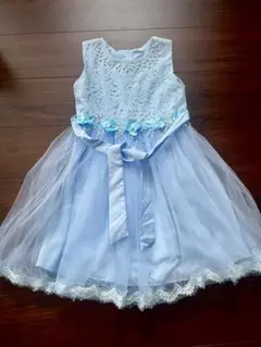 ライトブルーフォーマルドレス