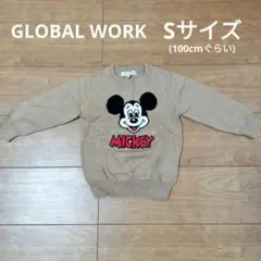 GLOBALWORK グローバルワーク セーター ミッキー ディズニー 100